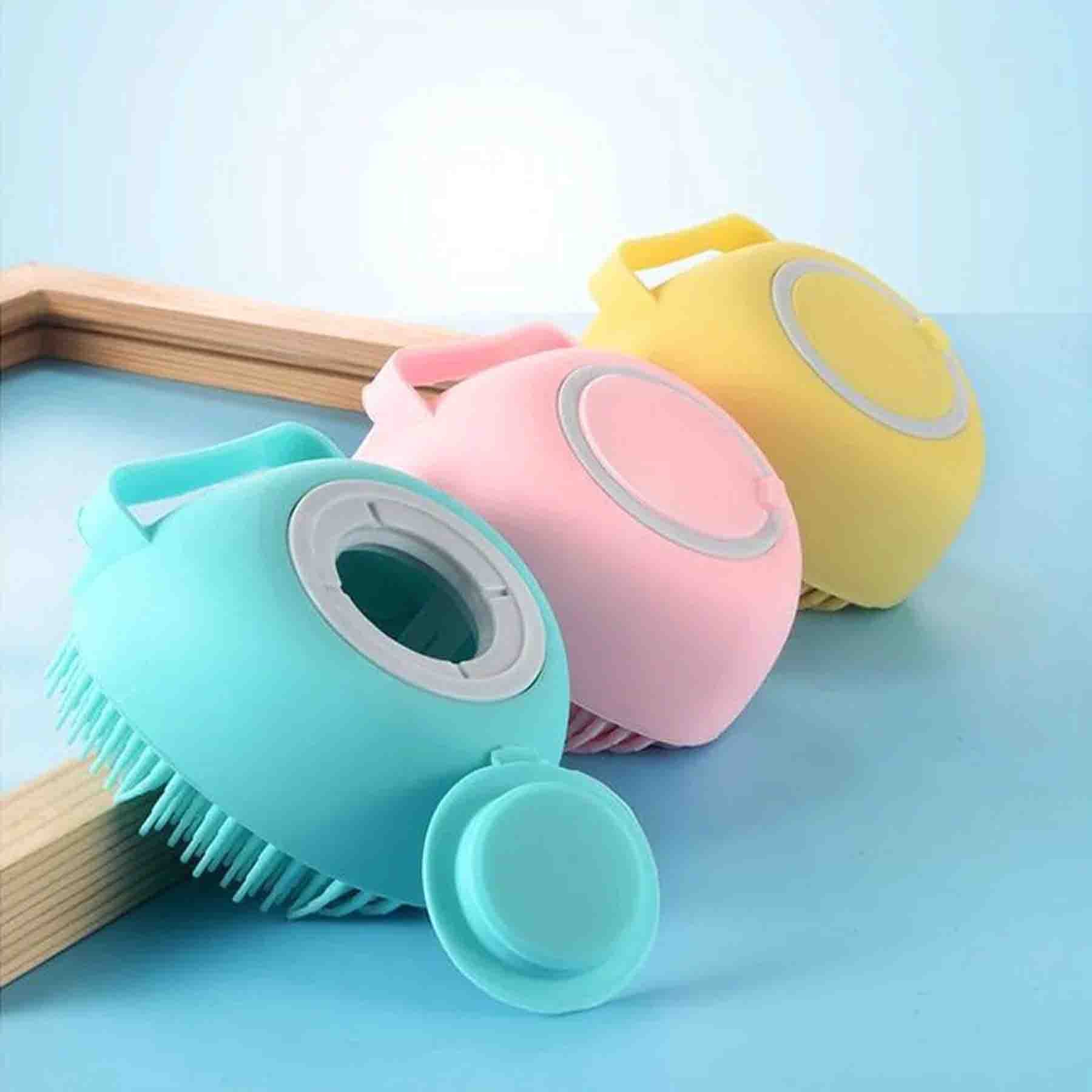 Cepillo esponja ducha de silicona