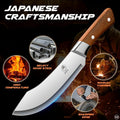 Cuchillo Curvo de Acero Inoxidable para Corte y Desposte Preciso