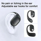 Auriculares inalámbricos con Bluetooth, cascos con micrófono, conducción ósea, manos libres, cancelación de ruido, para conducir