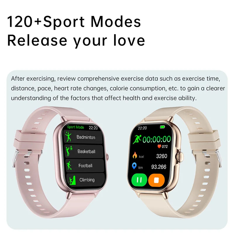 Reloj Inteligente Smartwatch 2.01” con Llamadas Bluetooth y Funciones Fitness