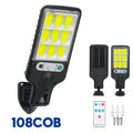 Lámpara Solar LED para Exterior con Sensor de Movimiento IP65