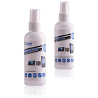 Kit de Limpieza para Pantallas LCD con Spray 100 ml, Paño de Microfibra y Cepillo para Computadores y Celulares