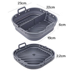 Juego de Accesorios para Freidora de Aire con Cesta de Silicona 20–23 cm