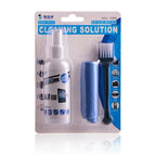 Kit de Limpieza para Pantallas LCD con Spray 100 ml, Paño de Microfibra y Cepillo para Computadores y Celulares