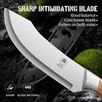 Cuchillo Curvo de Acero Inoxidable para Corte y Desposte Preciso